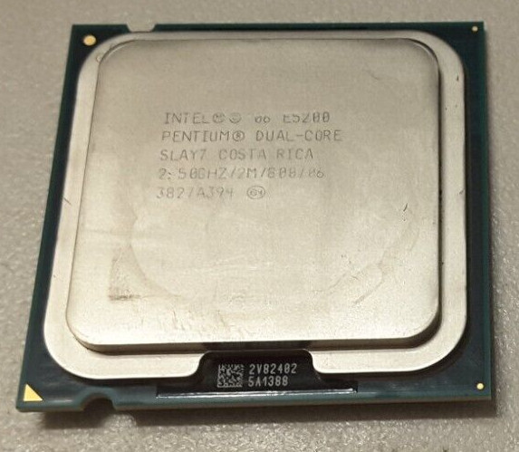 Intel Pentium Dual Core E5200 2.5 GHz 2MB 800MHz SLAY7 CPU Processor, Free Ship