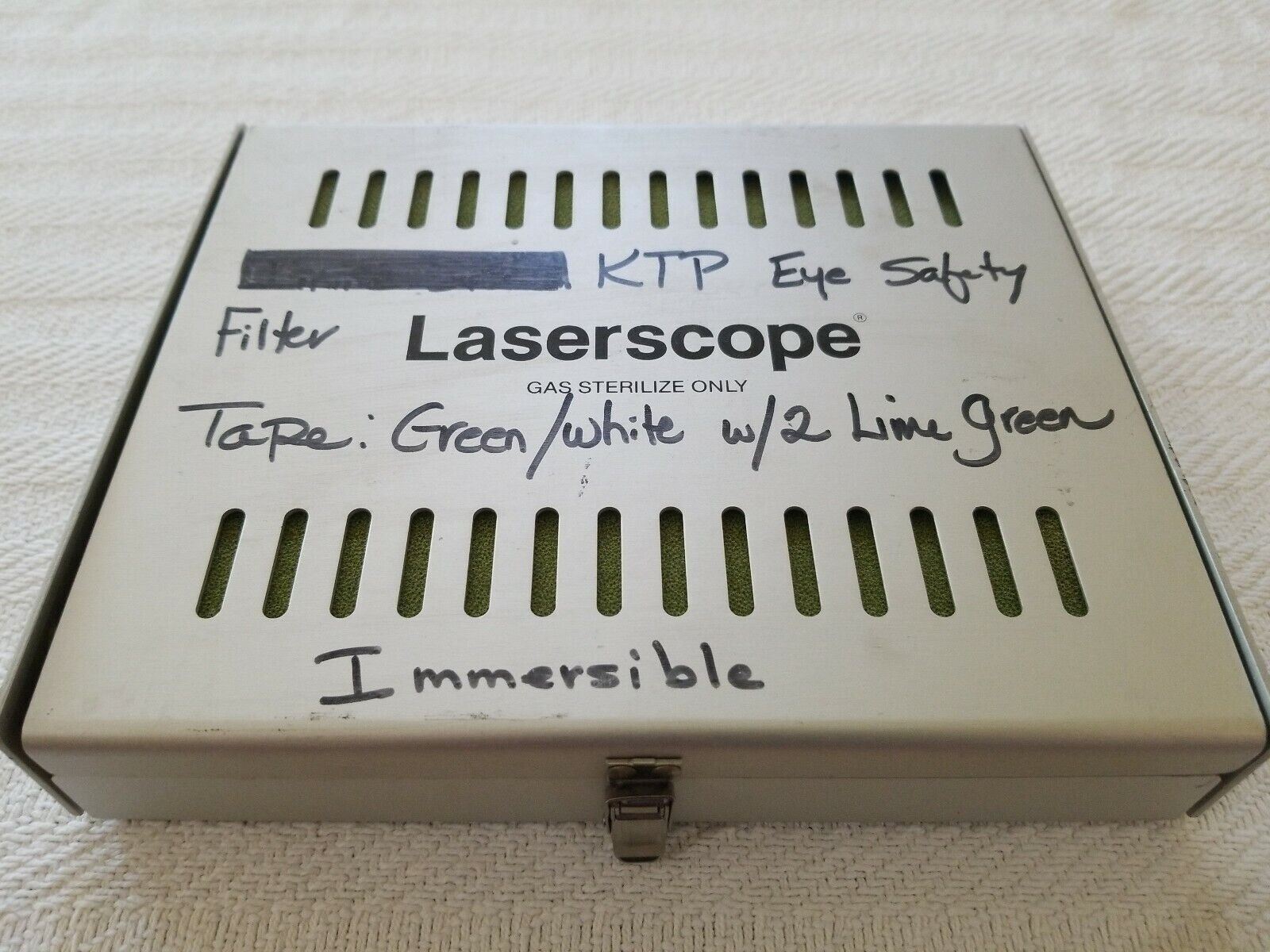 Laserscope Eye Safety Filter, Endoscope Immersible With Sterilization Case