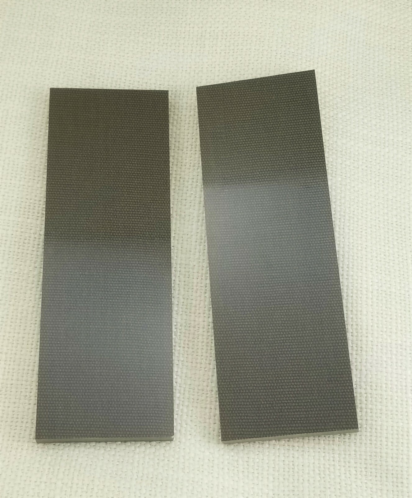 OD Green Canvas Ultrex Micarta 1/4 Knife Handle Material 6 x 2 x .250 - 2 Scales