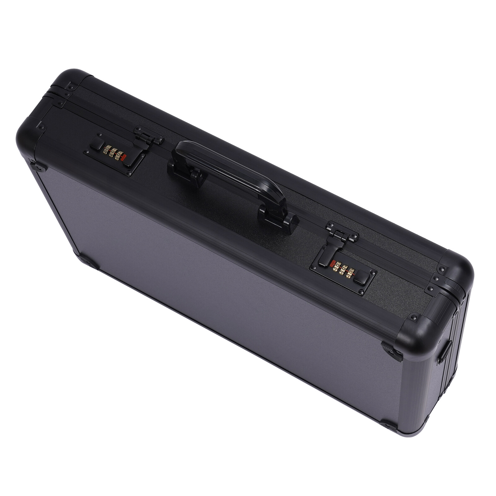 Professional Black Barber Suitcase with Digital Lock & Ample Storage