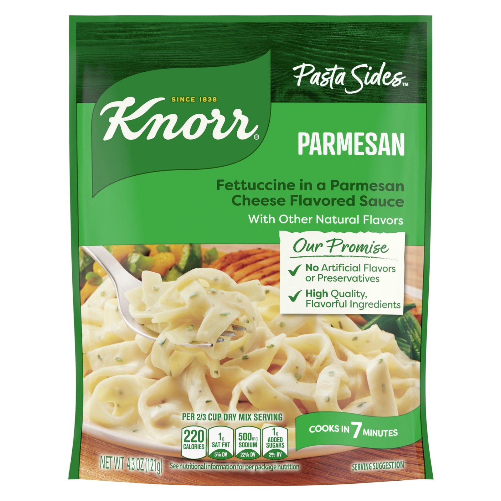Knorr Pasta Sides For a Delicious Quick 4.3 Ounce (Pack of 1), one color