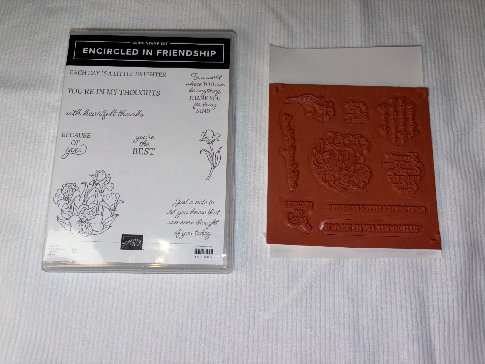Encircled in Friendship Cling - Stampin' Up - Stamp set