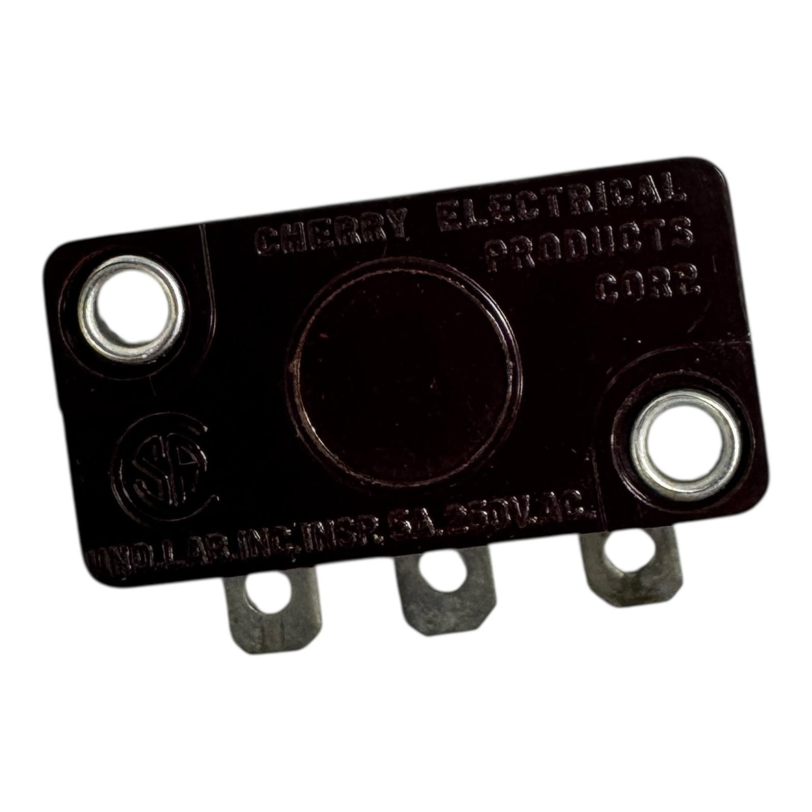 Cherry Electric Momentary Snap Action Microswitch 5A/250Vac SPDT
