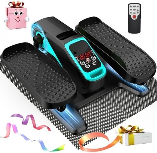 018 Under Desk Elliptical 12 Speed 5 Modes Mini Motorized Leg Exerciser While...