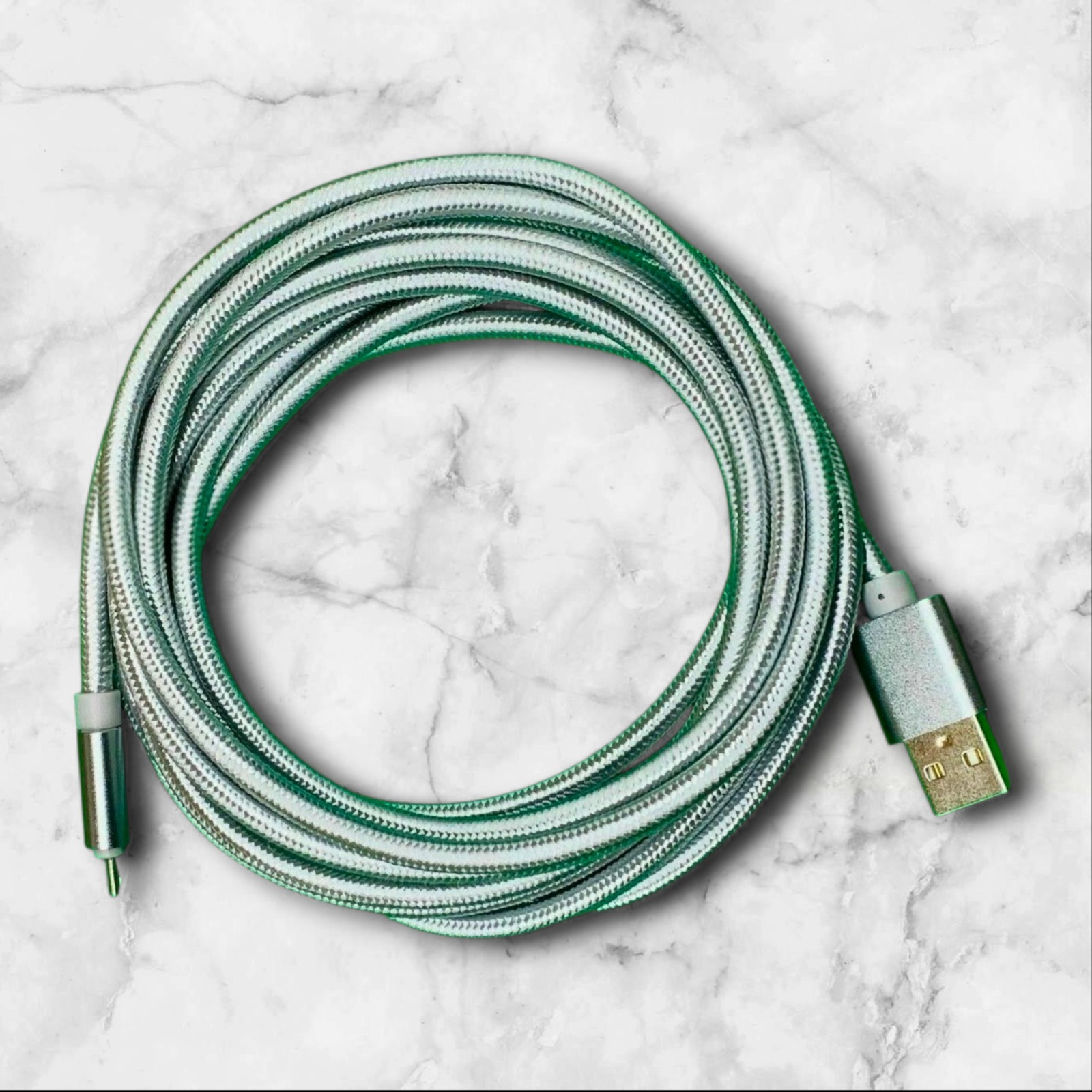 10FT Micro USB 3.0 Fast Charger Data Sync Cable Android Samsung S/Note 3/4/5/6/7