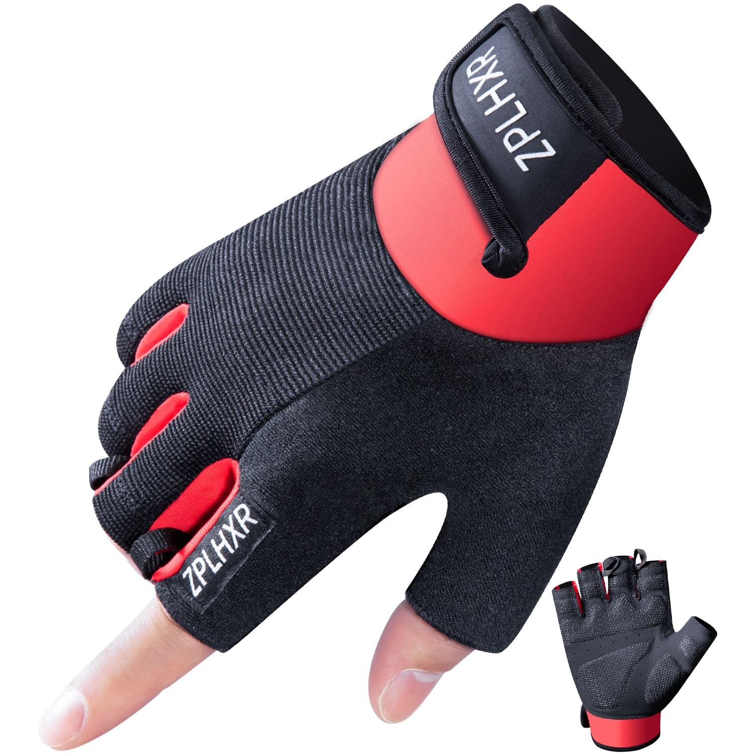 Workout Gloves for Men & Women  Fingerless Weight Lifting & Fitness Gear