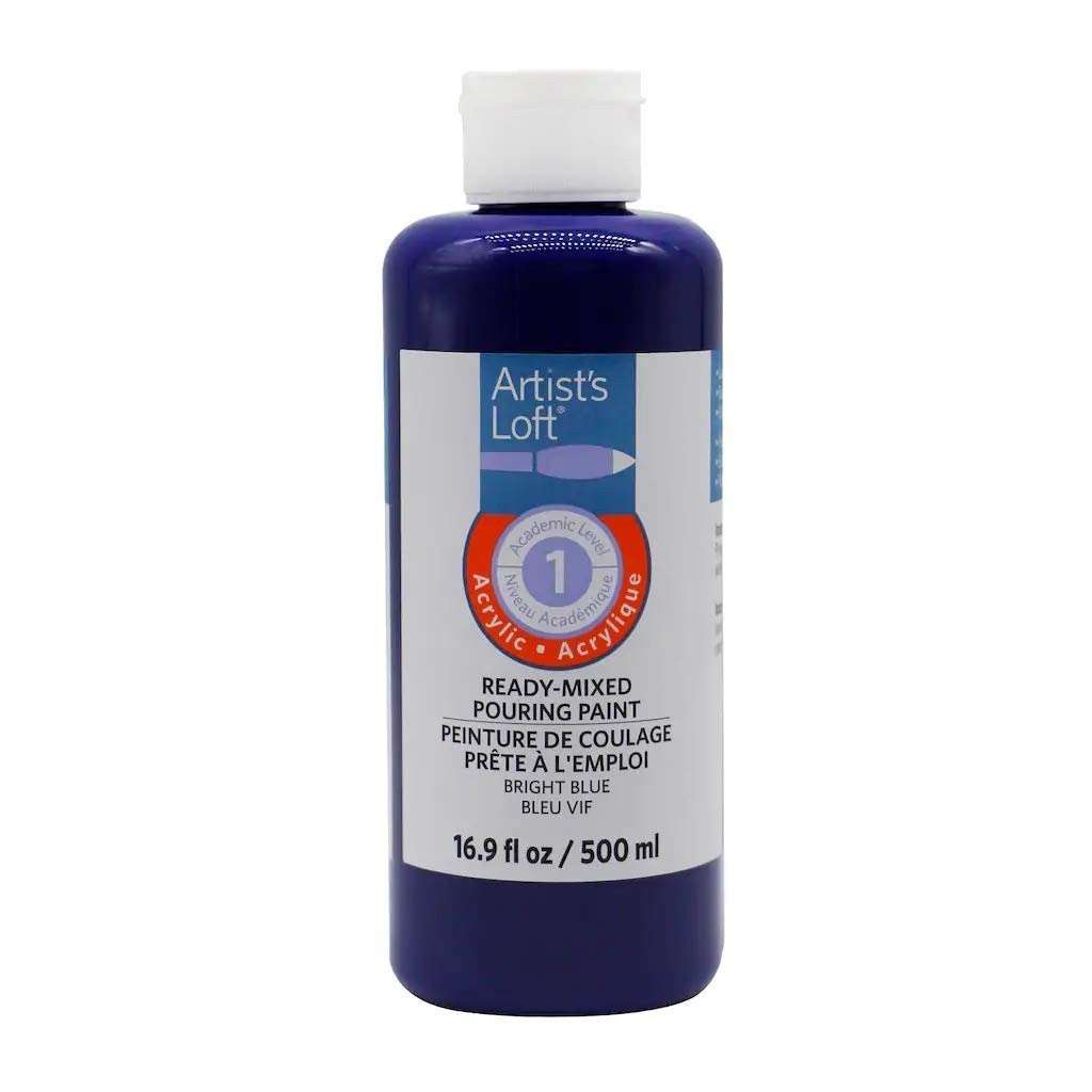 Acrylic Ready-Mixed Pouring Paint by Artist's Loft (Bright Blue)