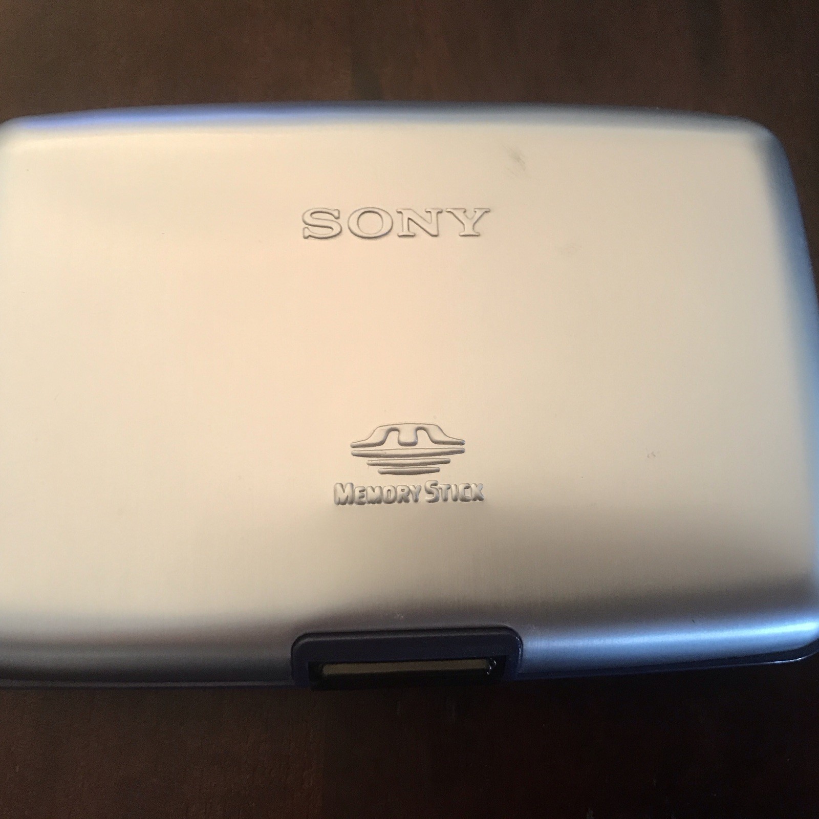 Sony Hard Carrying Case For 8x Memory Stick Cards  4-3/8 X 2-3/4