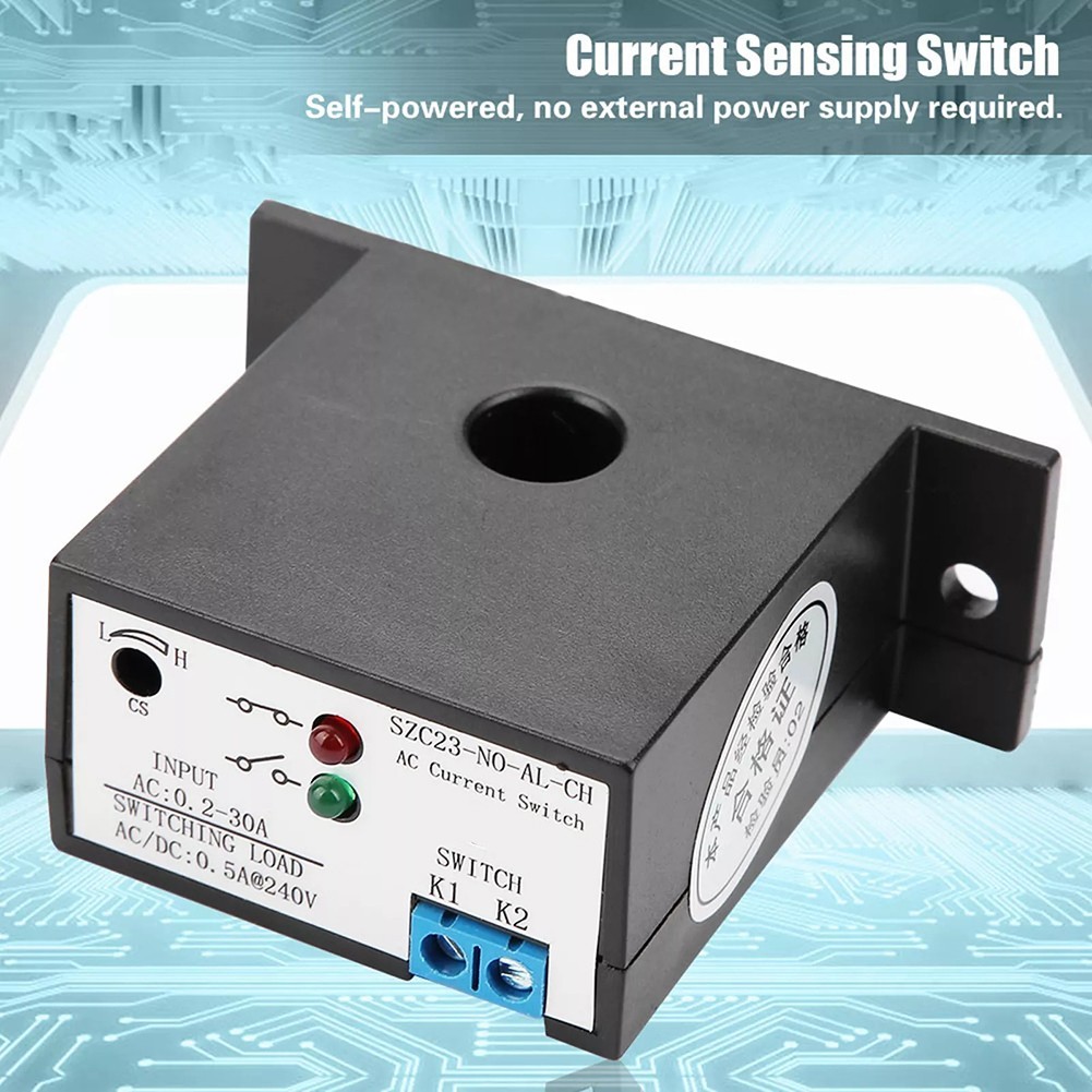 Self Extinguishing Material AC Switch 0 230A with LED Status Light