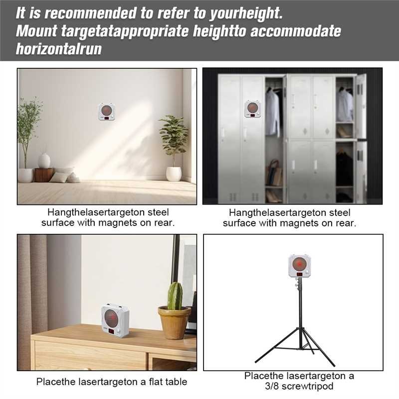1pc 9mm Dry Fire Laser Trainer + 1pc 1352 Electronic Target