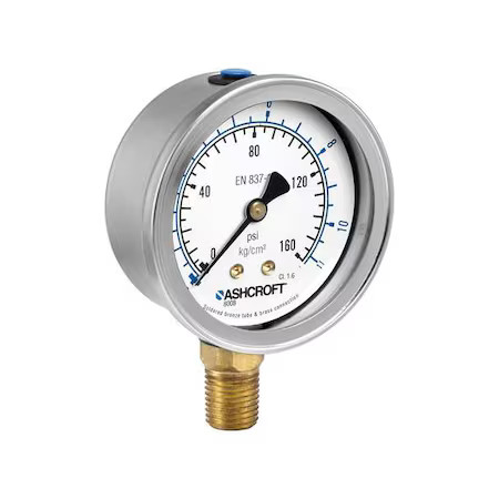Ashcroft 638008A4f02lp0l30imv Vacuum Gauge