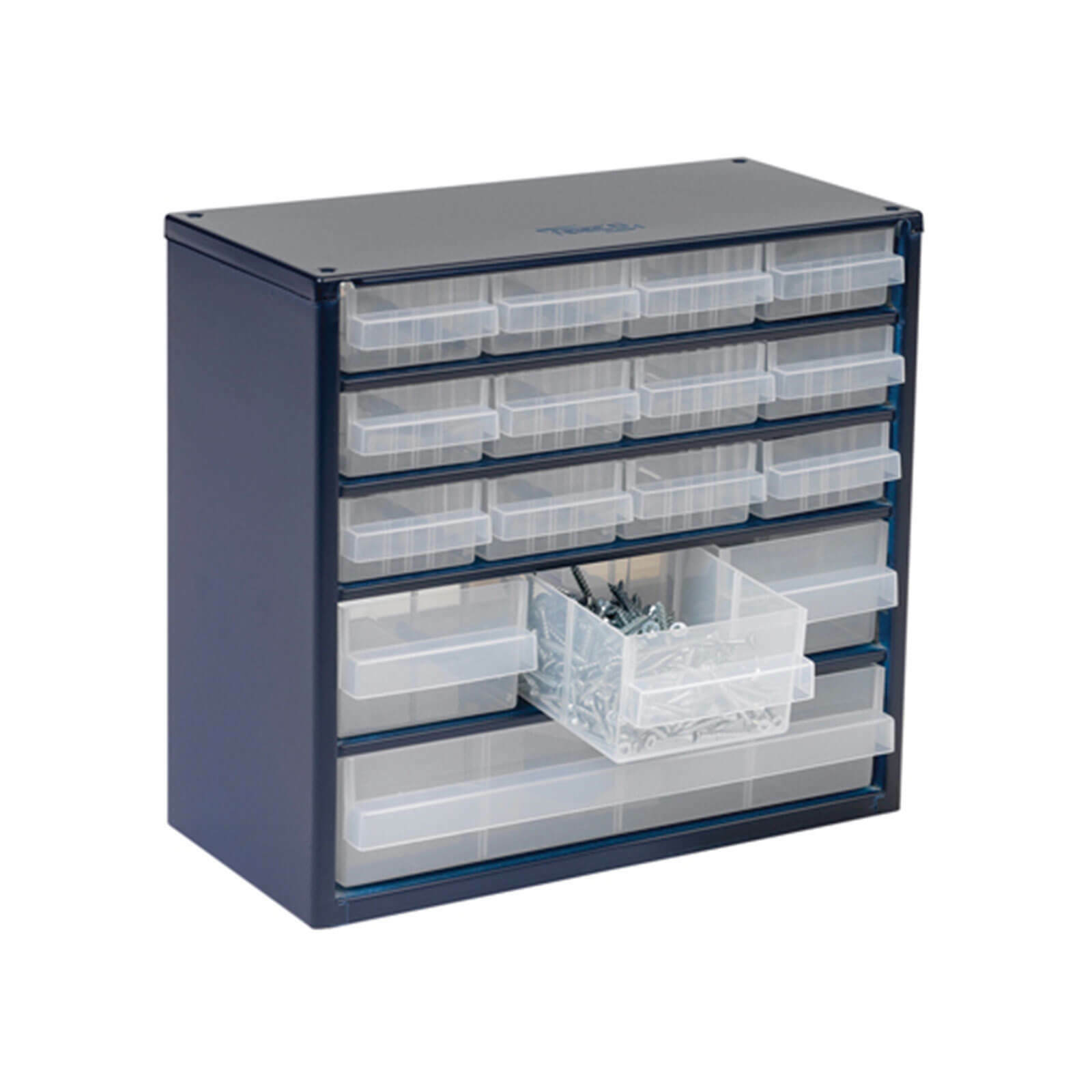 Raaco 16 Drawer Metal Cabinet