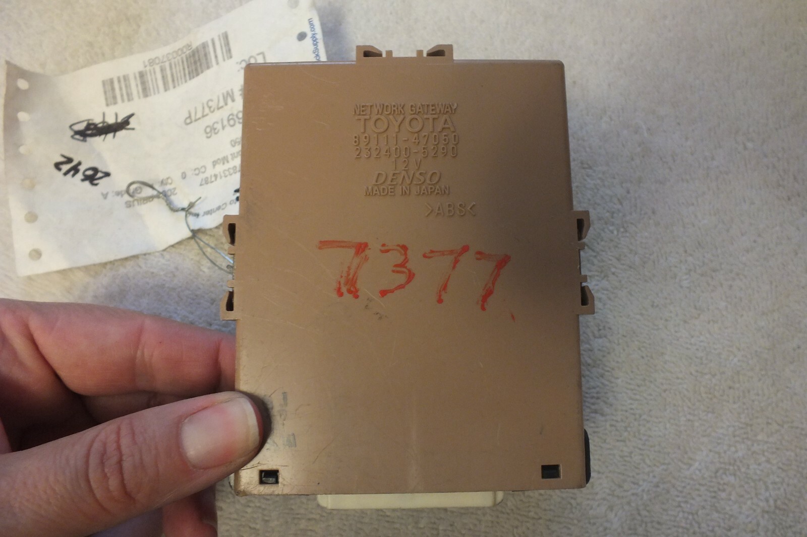 06 07 08 09 Toyota Prius Chassis Multiplex Gateway Module 89111-47050 OEM 2642