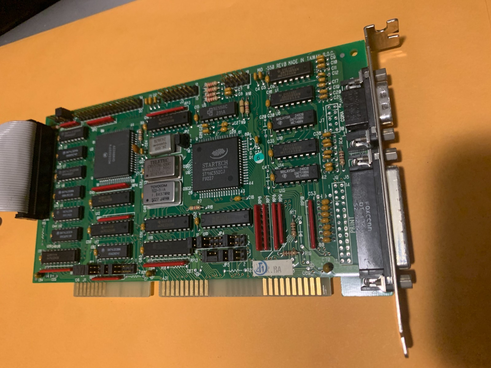 StarTech MIO-550 Rev B 16-Bit ISA Card