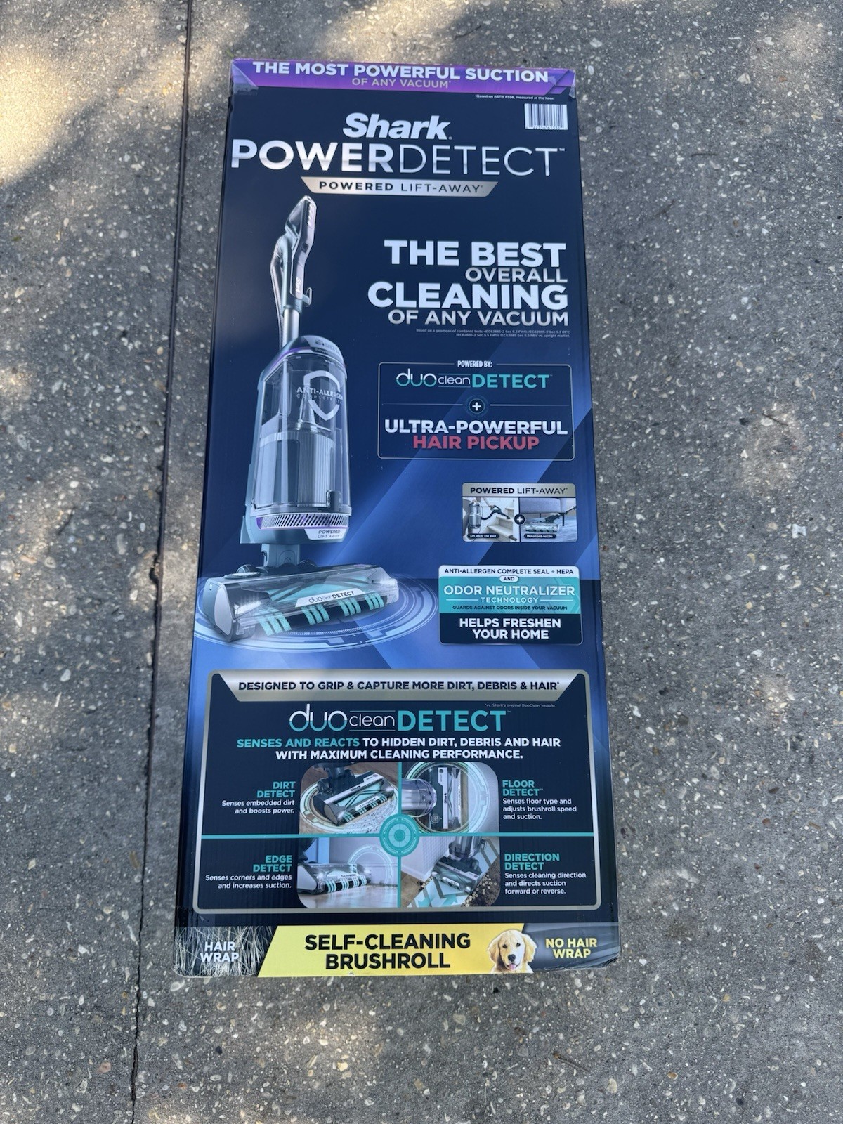 Shark Power Detect AZ4000 Powered Lift-Away Upright Vacuum DuoClean Detect $448+