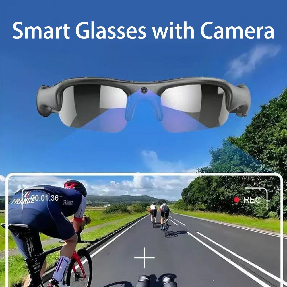 2025 Video Recording Eyewear/Sunglasses Smart Glasses Wireless Bluetooth Headset