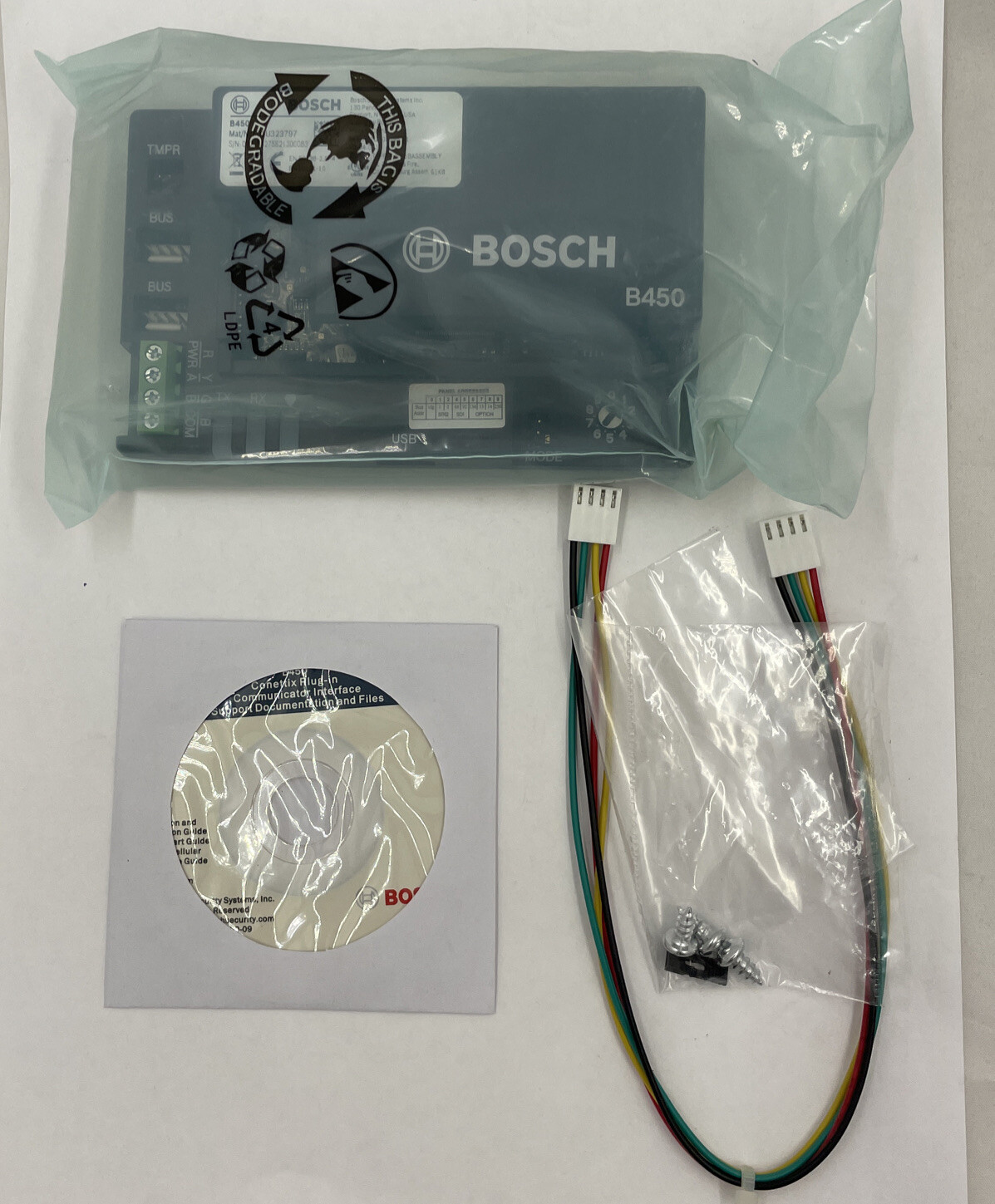 Bosch B450 Conettix Plug-in Communicator Interface Open Box