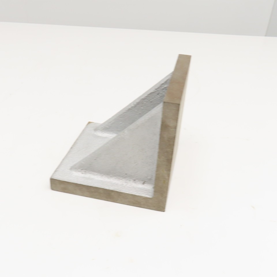 6" x 6" x 6" Wide Cast Iron Milled Finish Set Up Angle Plate Block 3/4" Thick