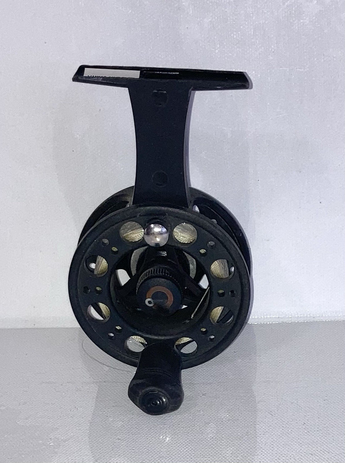 Celsius Blizzard Flat Line Model CEL-FL Ice Fishing Reel With Aluminium Spool