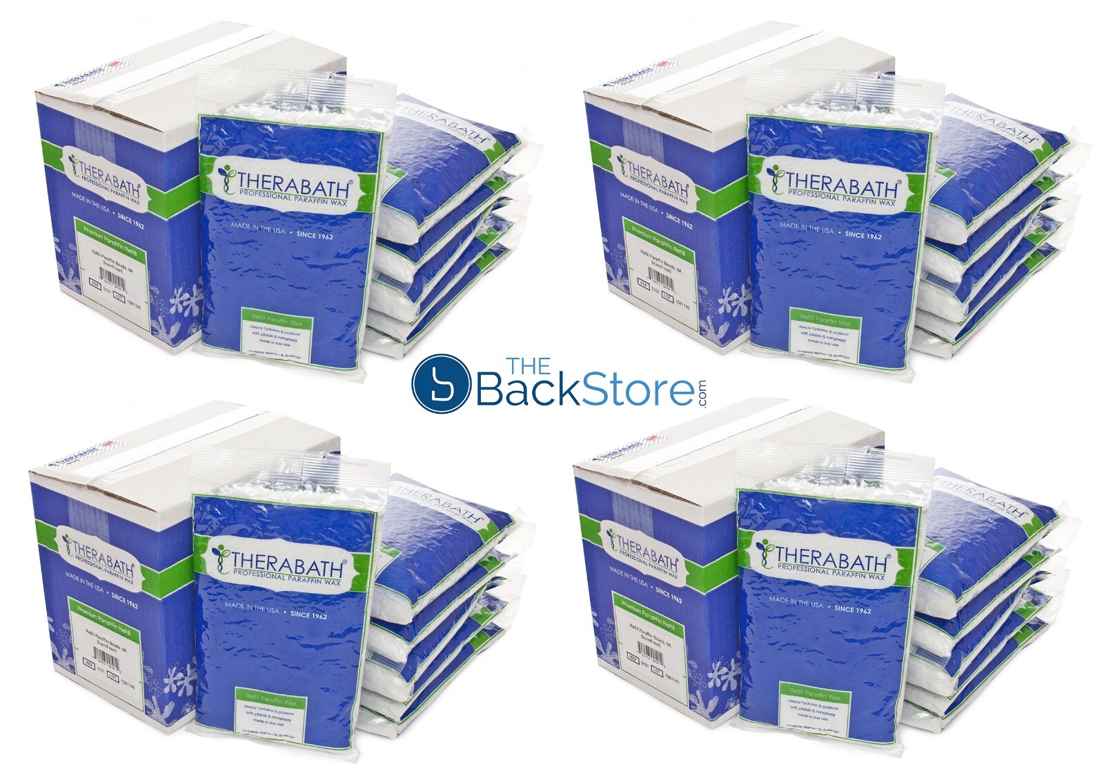 New Therbath PRO Professional Paraffin Wax Heat Therapy 24 lb Refill Bag Beads