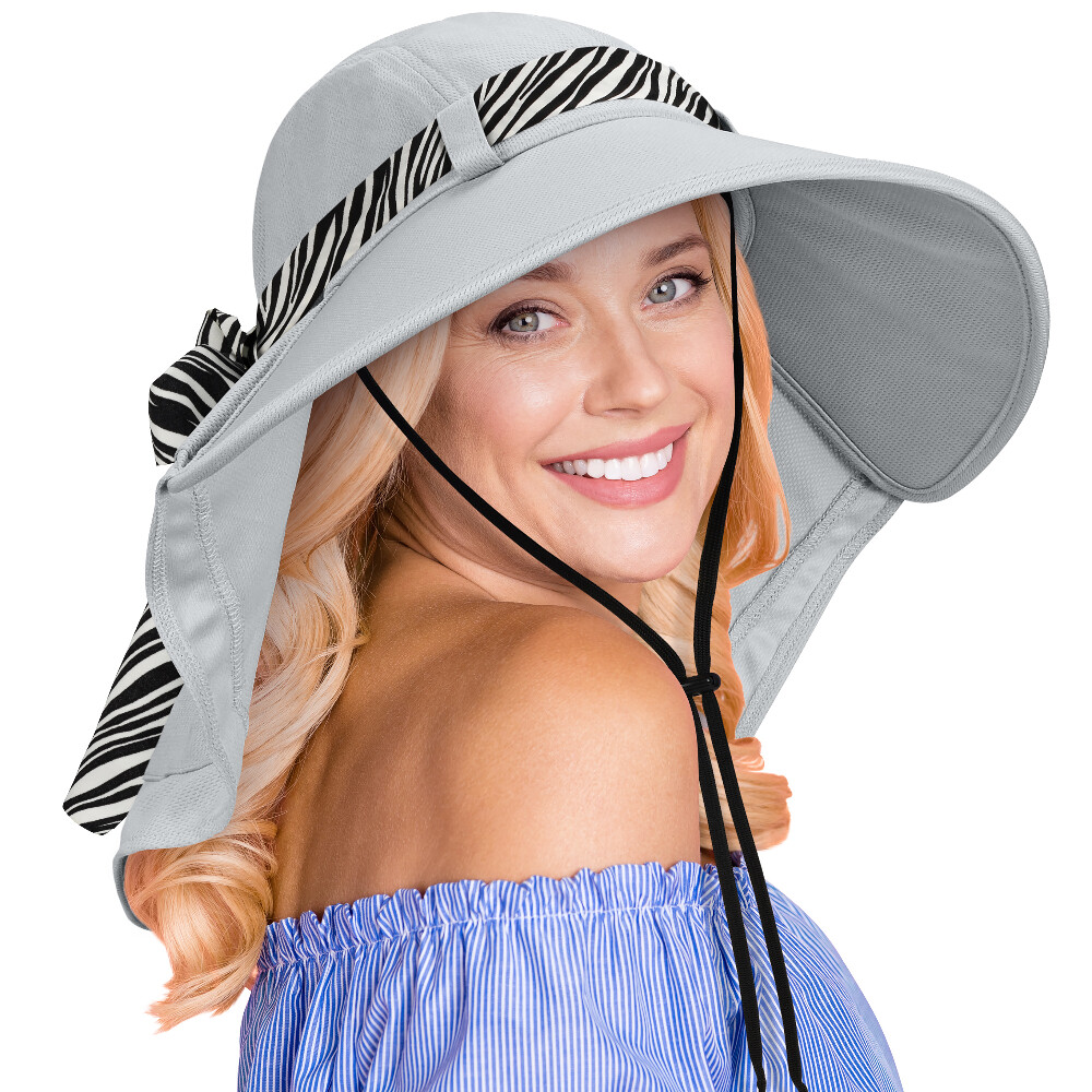 Sun Hats for Women Large Wide Brim Cap UV Protection Summer Beach Hat Outdoor