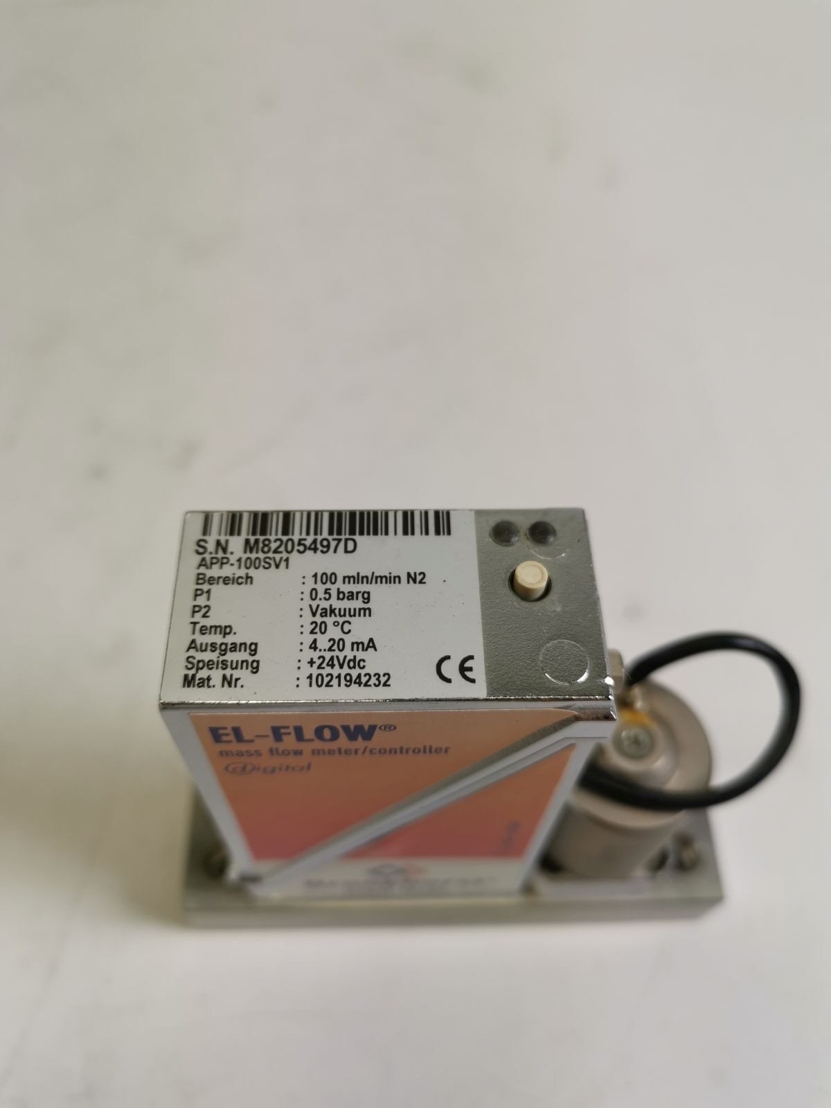 BRONKHORST APP-100SV1 FLOW METER