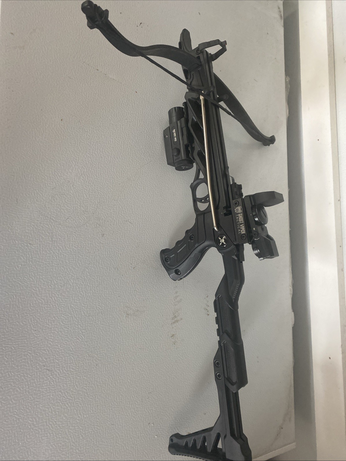 Hell Hawk Crossbow with Scope and Arrows and Accessories Used Great Shape Clean