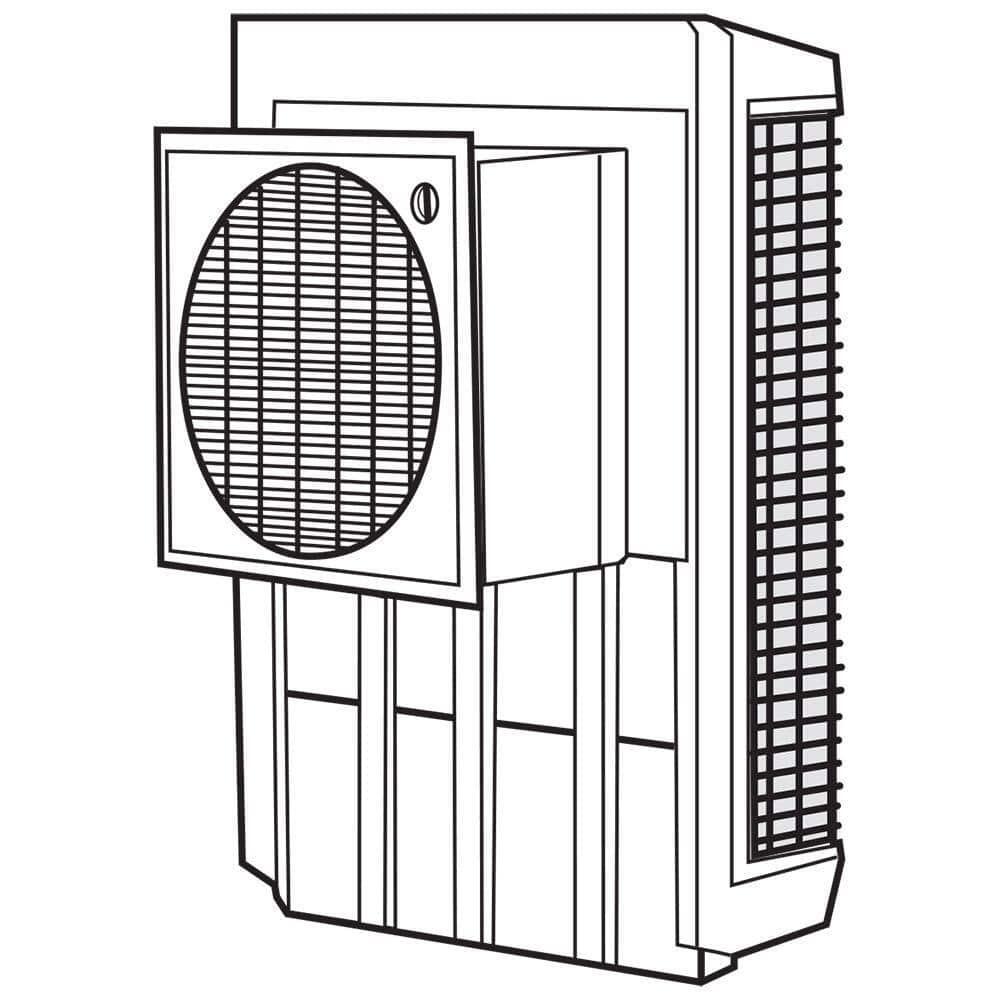 Narrow Profile Window Cooler Replacement Pump , 115 Volt