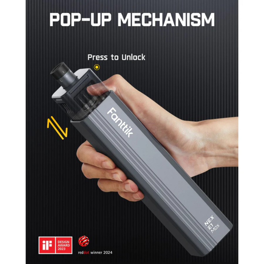 Fanttik E1 MAX Precision Electric Screwdriver - 50 Magnetic Bits Repair Kit