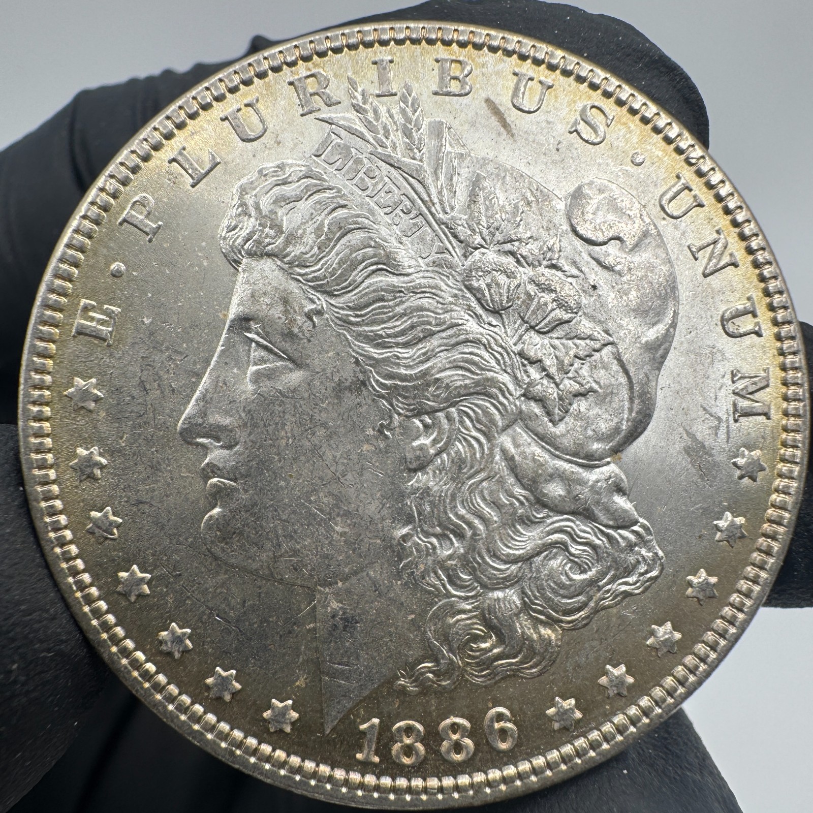 1886 Morgan Silver Dollar Unc 14643