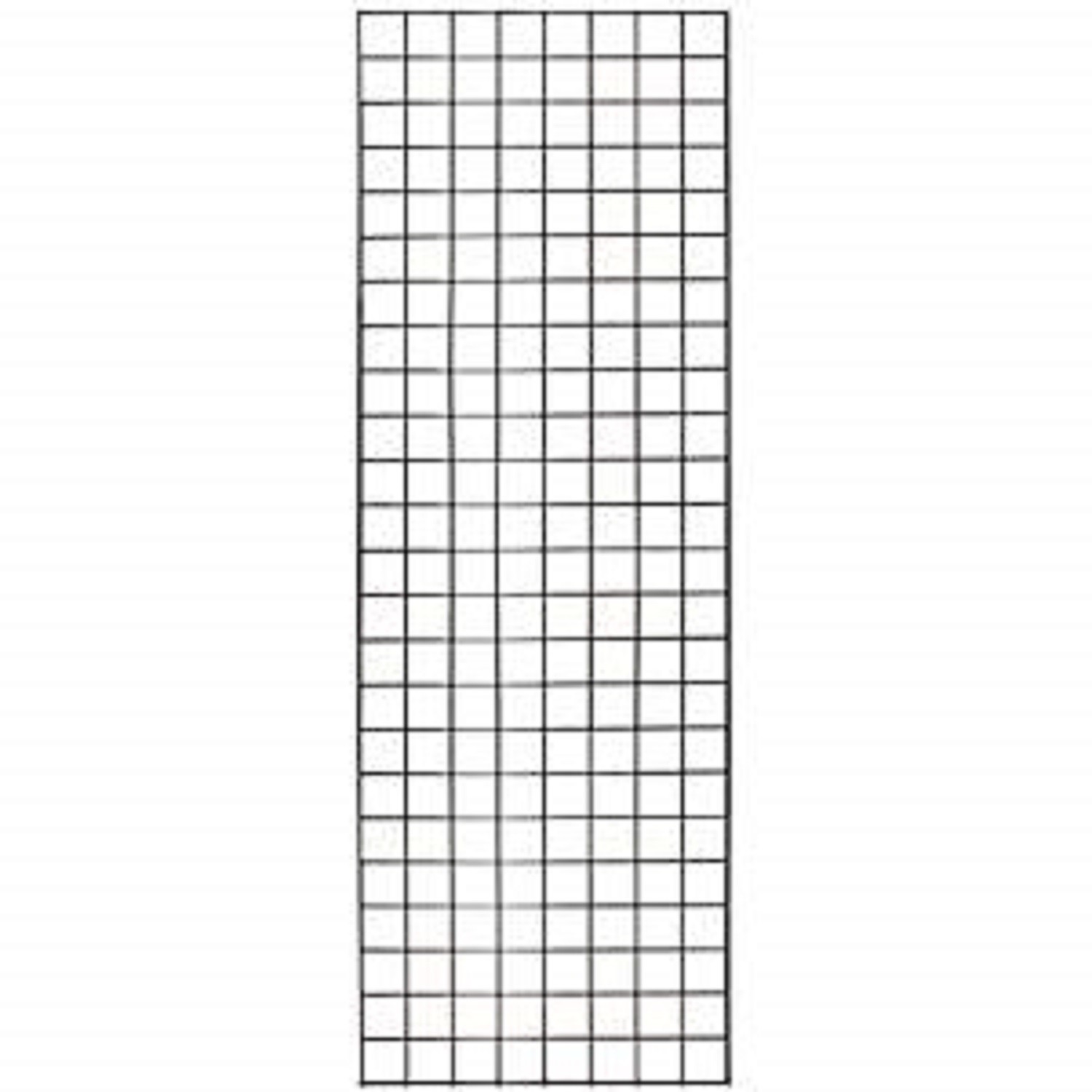 Only Hangers Commercial Grid Panels, 2' x 6' Black (Pack of 9)