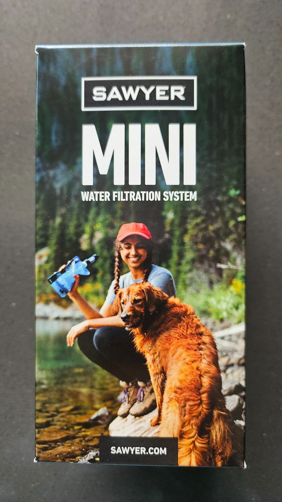 Sawyer Mini Water  Filtration System Blue, Outdoor Survival Brand New.