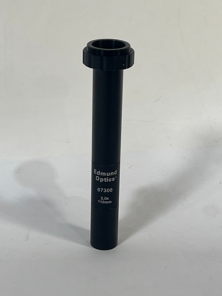 Edmund Optics #67-306 2X 110mm In-Line CompactTL Telecentric Lens + Custom Mount
