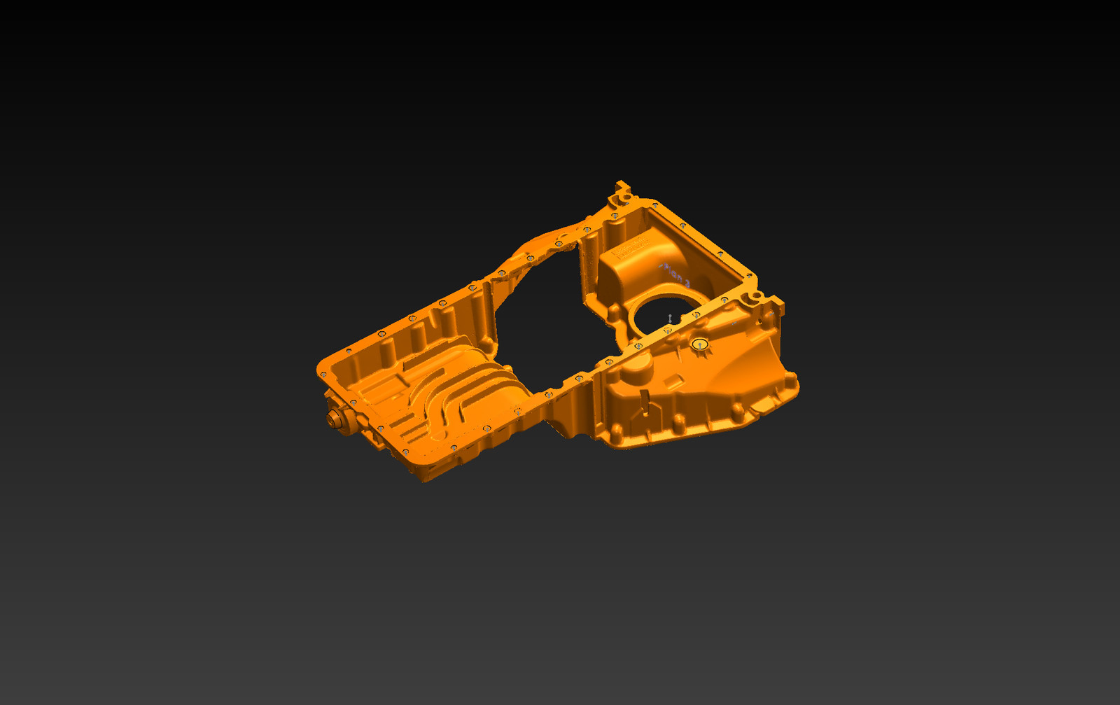 BMW N62 Upper Oil Pan ( 3D Scan )