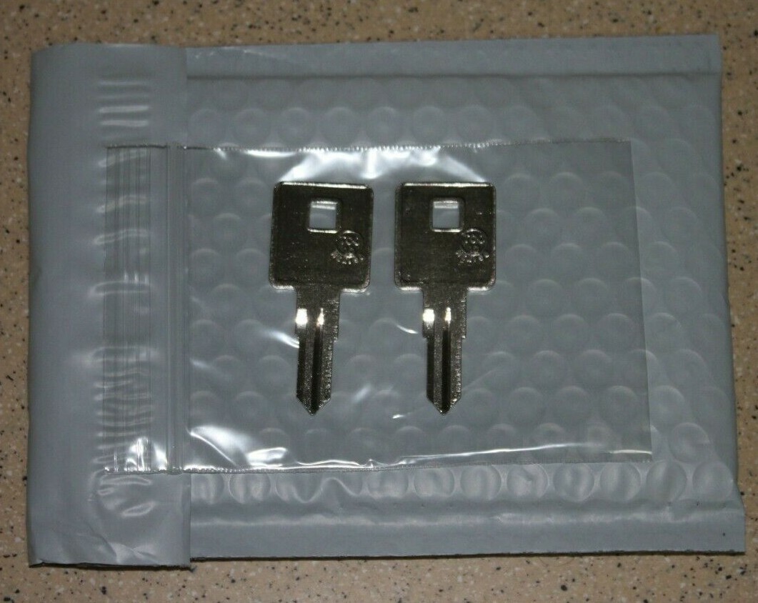 8001-8223 2-NEW KEYS  Waterloo PRO MAXX Tool Box Chest Cabinet Locks KEY