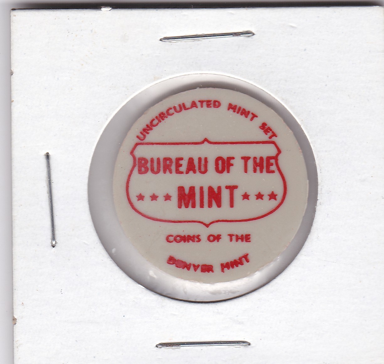 Uncirculated Denver Mint Set Medallion
