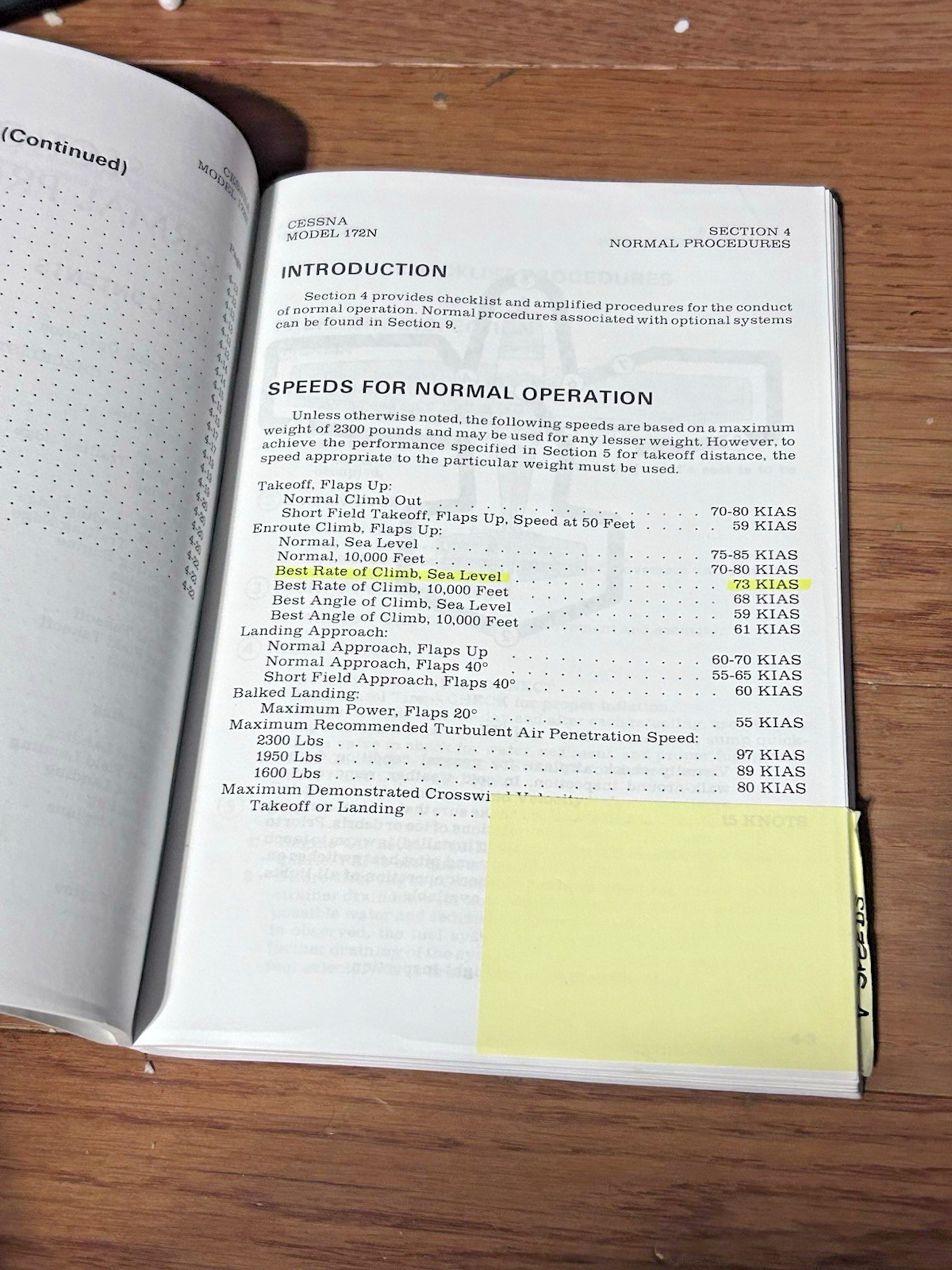 Cessna 1978 Skyhawk Model 172N Pilot's Operating Handbook Manual