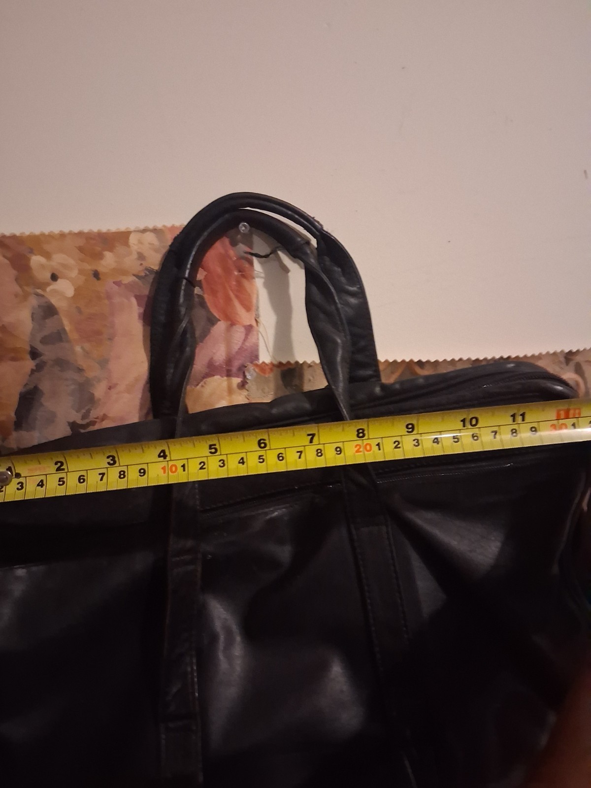 Black Leather Bag