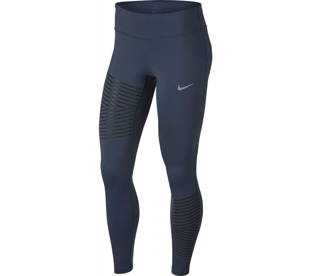 $80 NEW NIKE EPIC RUN FLASH 3M 27.5" RUNNING TIGHT FIT TIGHTS Women's 856682 XS
