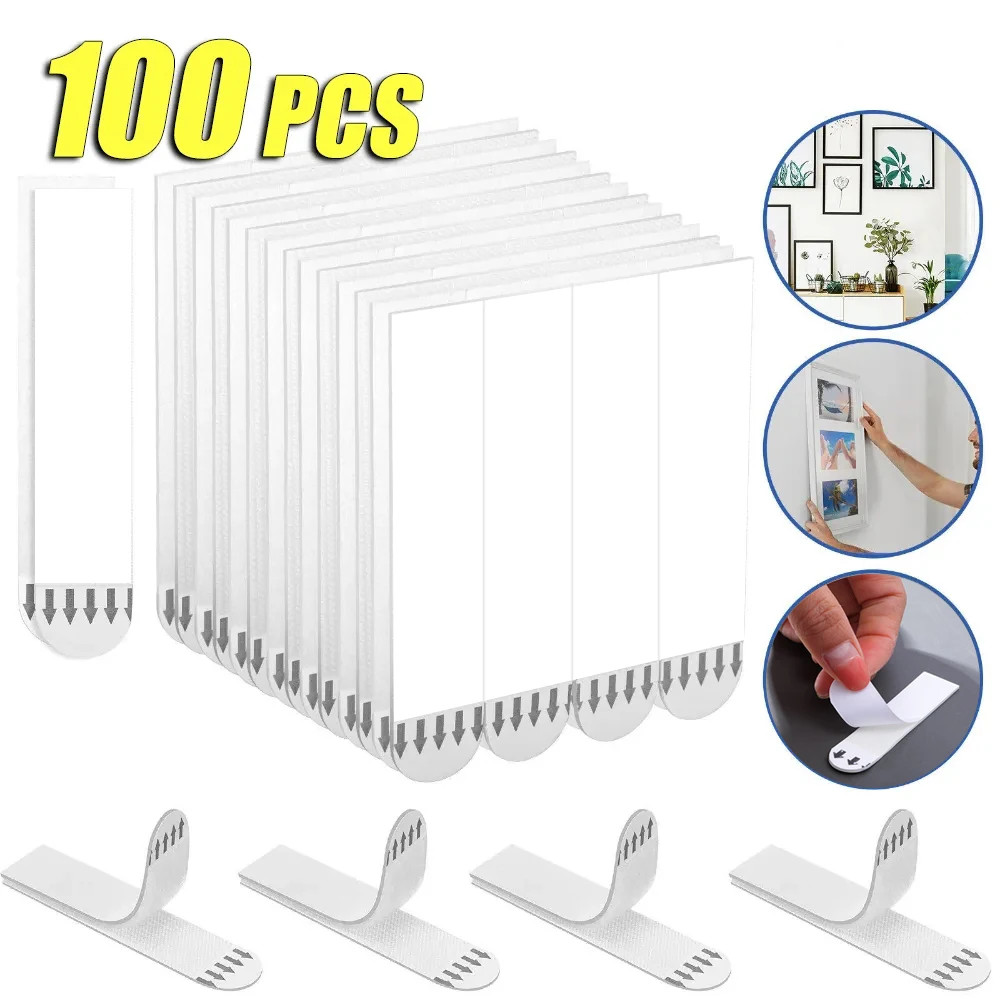 Punch-free Frame Tape Strips Assorted Mounting Self Adhesive Picture Frame