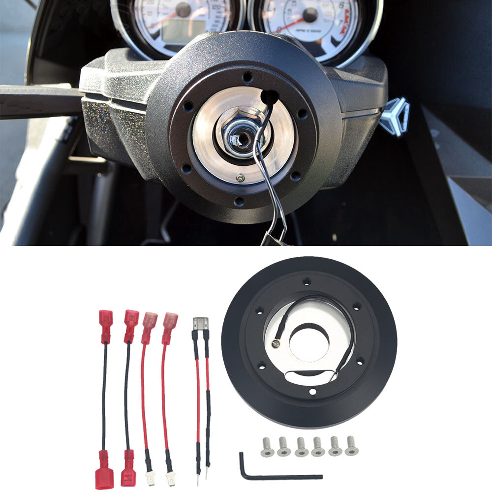 Steering Wheel Short Hub Adapter Kit For Audi A4 A6 A8 VW Jetta Golf Cayman 180H