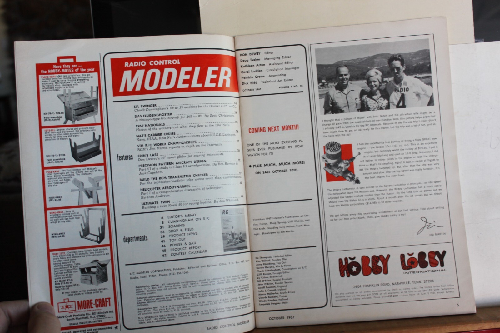 RC Modeler October 1967