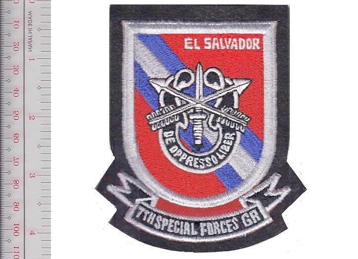 Green Beret US Army El Salvador 7th Special Forces Group Fort Gulick NO TARIFF