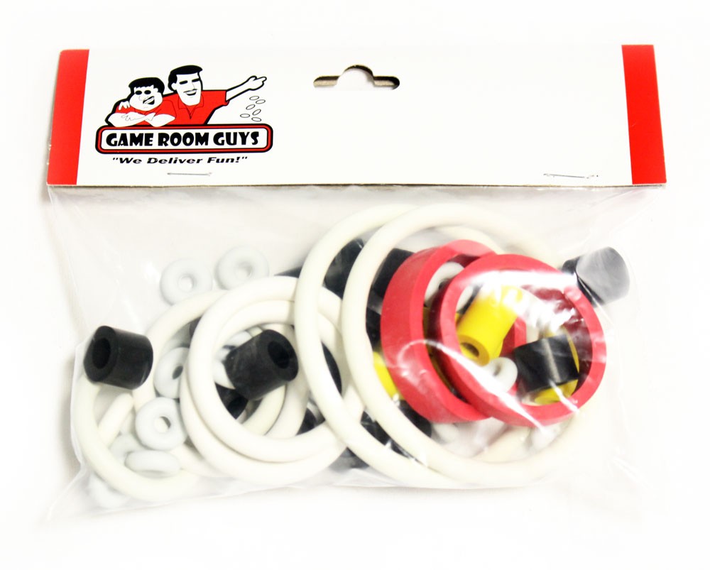 Data East Last Action Hero Pinball Machine Replacement Rubber Ring Kit White