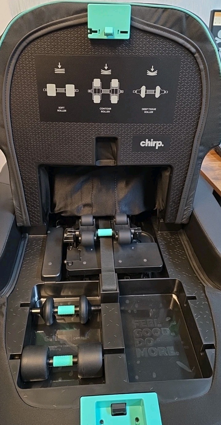 Chirp Contour Decompression Massage Table R-RT8-1-BK-B
