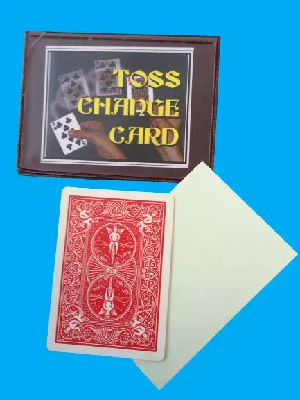 Deluxe Toss Change Card Magic Mentalism Tricks