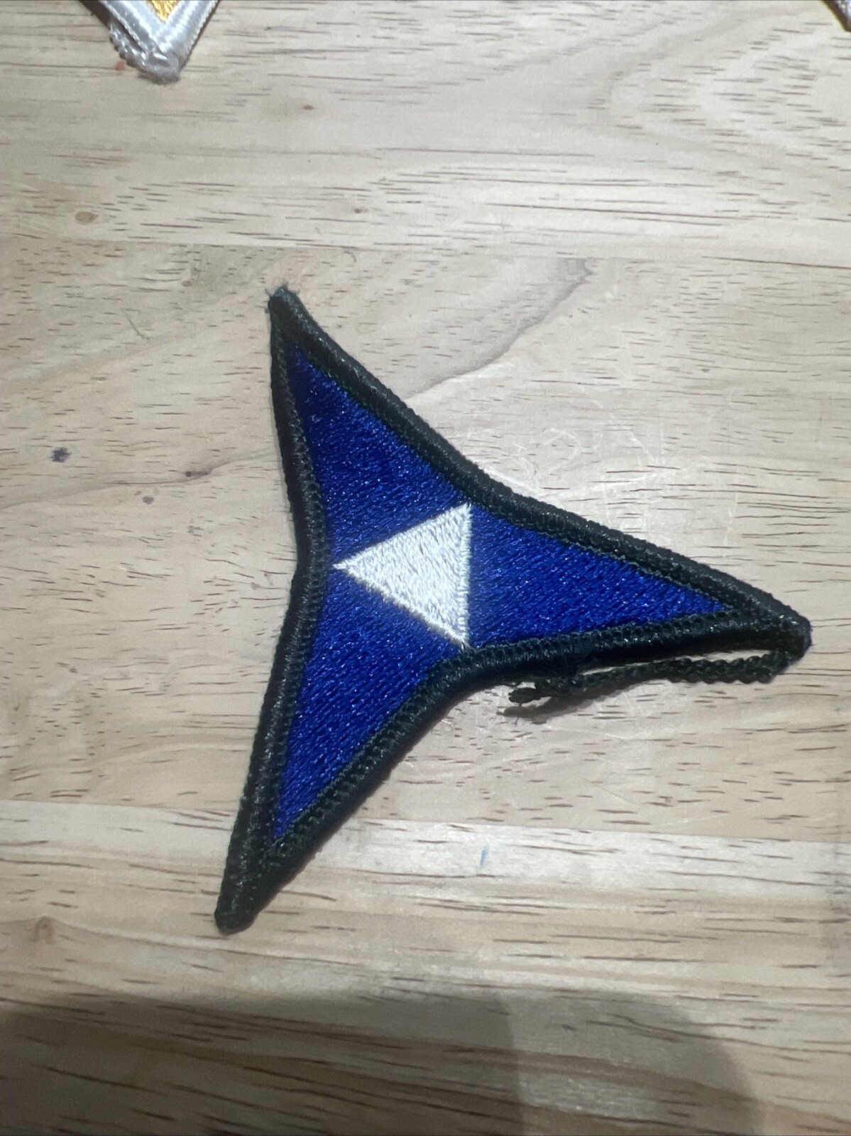 GENUINE MILITARY PATCH SEW ON WW2 ERA NO GLOW US ARMY 3RD ARMY CORPS