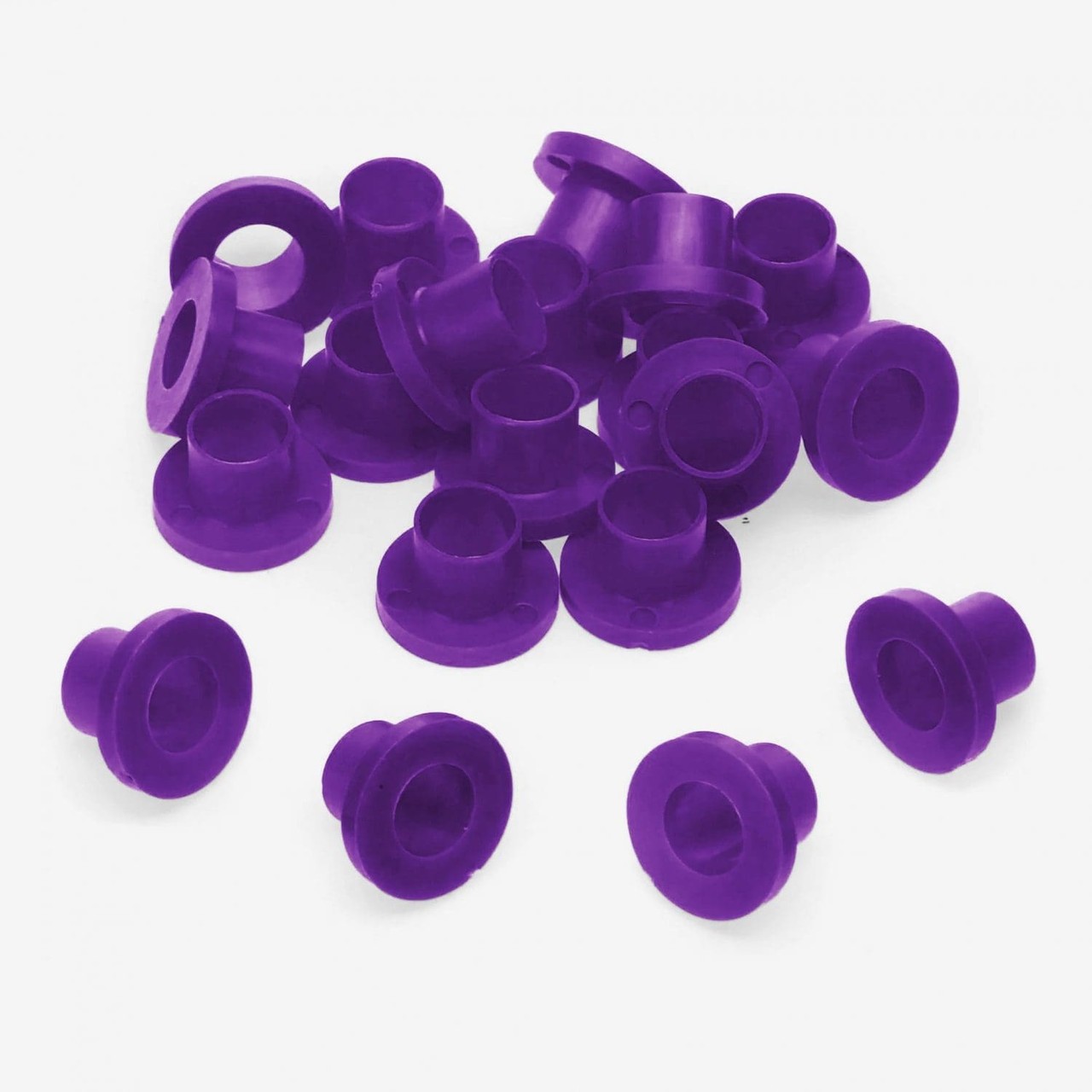 DANMAR 20 Pack Nylon Tension Rod Washers - Purple