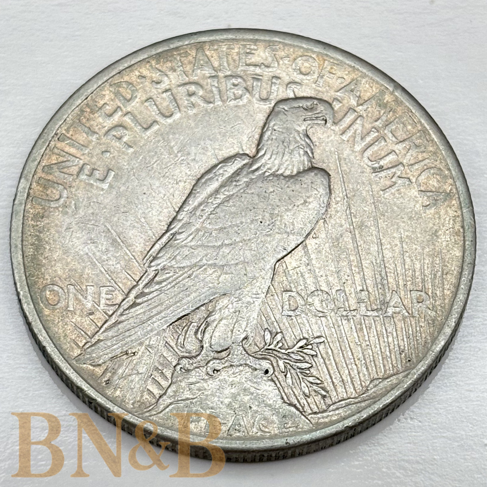 1921 High Relief Peace Dollar AU+++ #E116