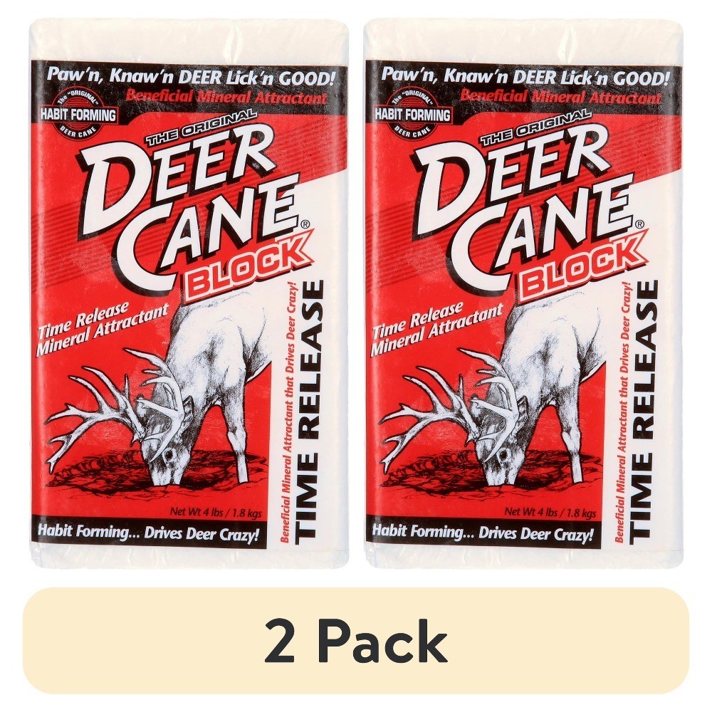 Attractant Block for Deer Year Round Nutrient Supplement 2 Pack